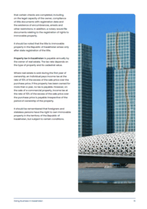 doing business in Kazakhstan