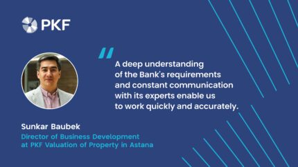 valuation for development bank of kazakhstan, valuation in kazakhstan