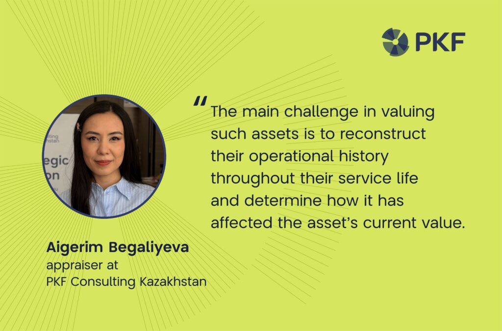 Valuation of Roads, valuation of Railway Infrastructure Assets, pkf consulting kazakhstan, valuation services, aigerim begaliyeva